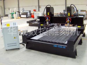 朔州山阴县双头立体多功能石材雕刻机HW-1325-2Z